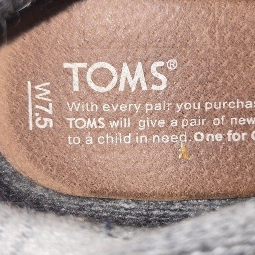 Tom's Chestnut Suede Desert Wedge Bootie Size 7.5W - Picture 8 of 8